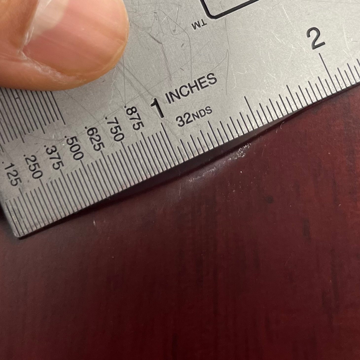 Scuff on back of Used 2021 Jackson X Series Spectra SBXP IV Desert Sand TFW3158