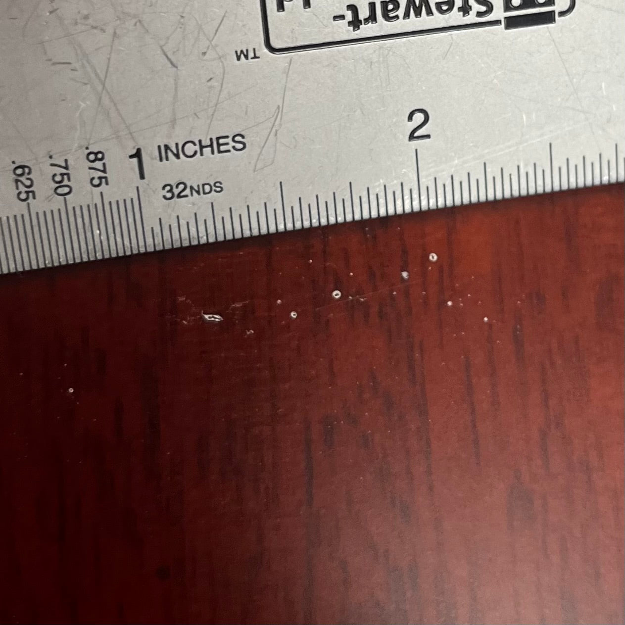 Scuff on back of Used 2021 Jackson X Series Spectra SBXP IV Desert Sand TFW3158