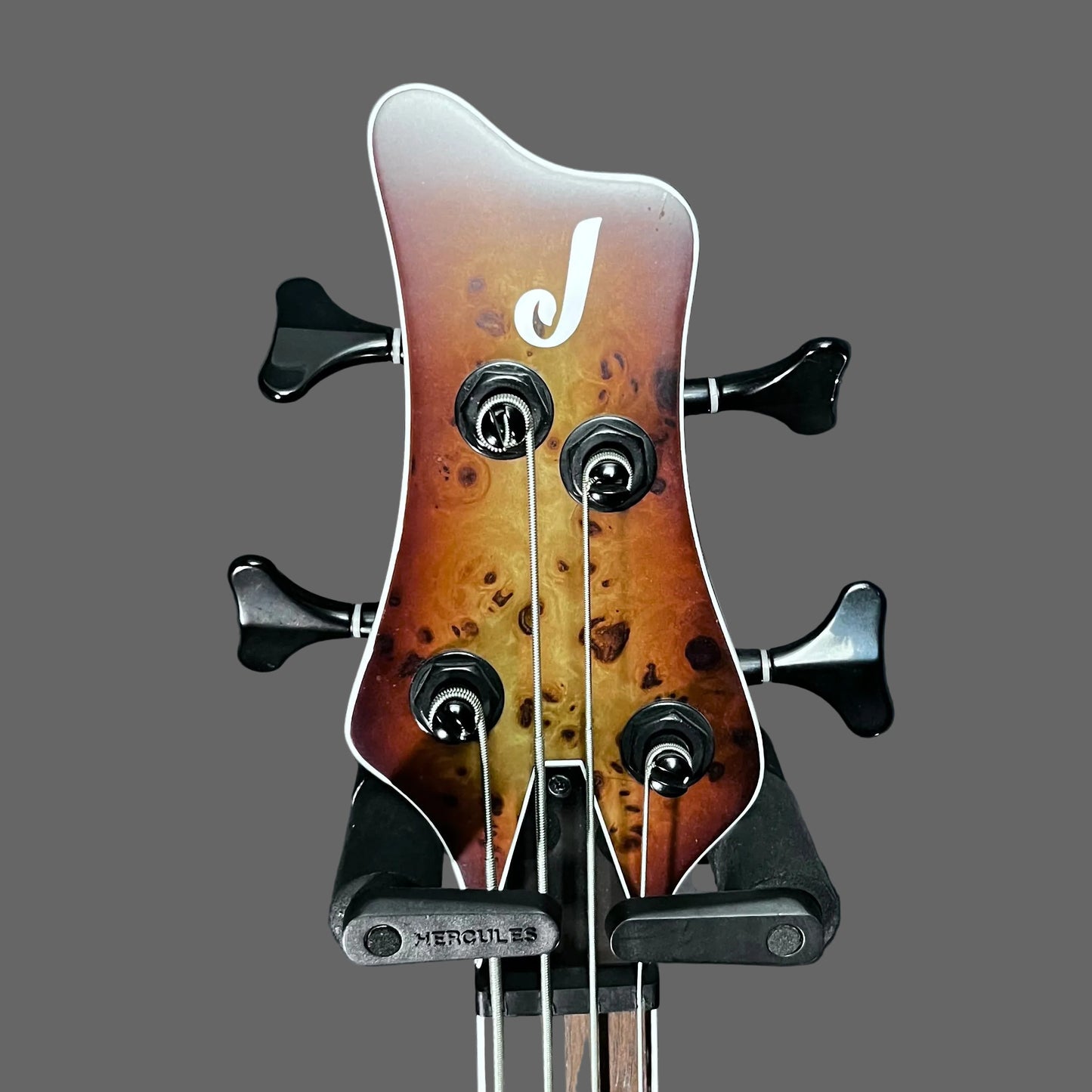 Headstock of Used 2021 Jackson X Series Spectra SBXP IV Desert Sand TFW3158