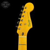 Used 2014 Squier 60th Anniversary Classic Vibe 50s Stratocaster Gold TSU25667
