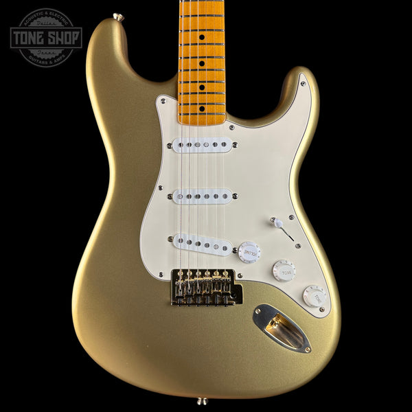 Used 2014 Squier 60th Anniversary Classic Vibe 50s Stratocaster Gold TSU25667
