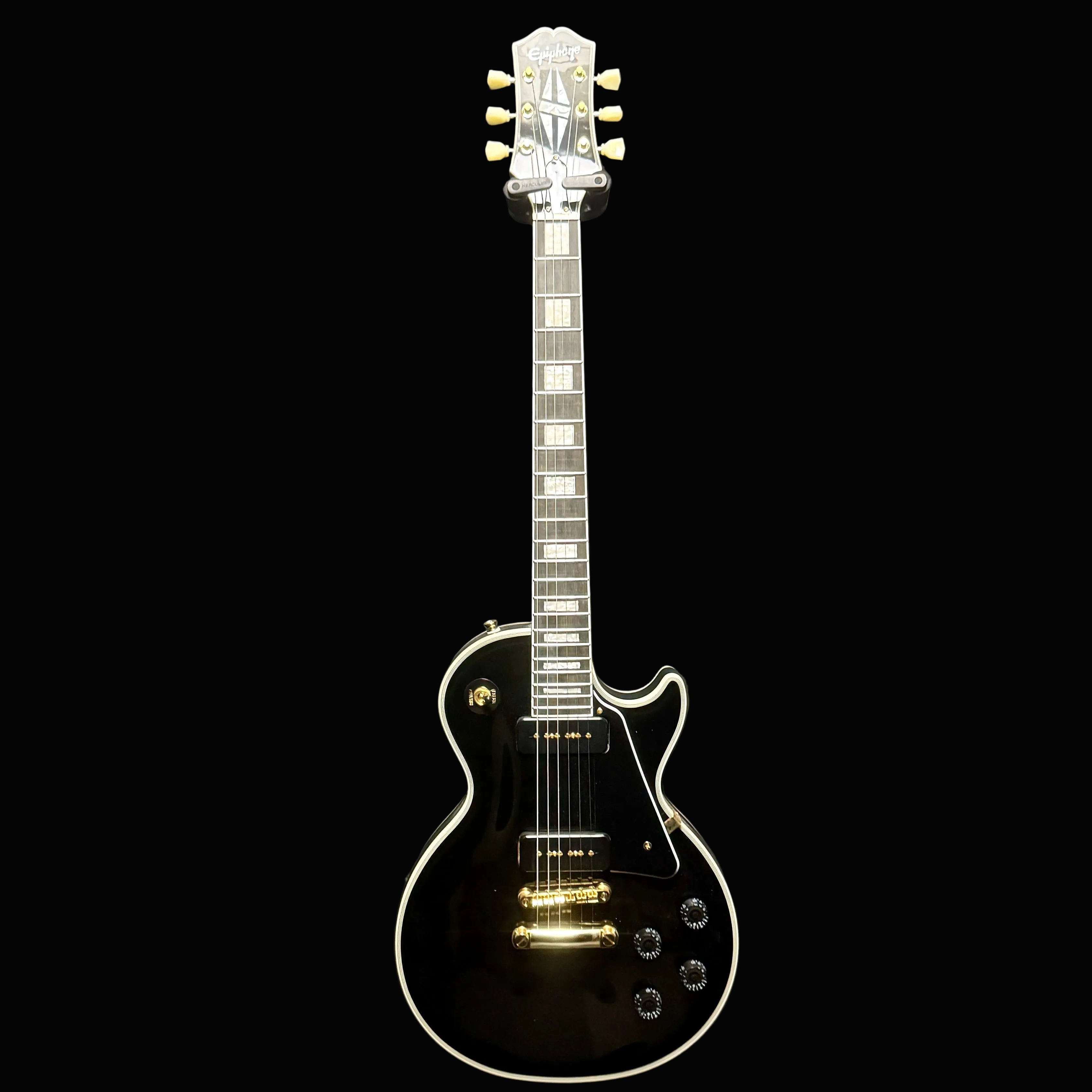 ギター Epiphone Custom Shop Les Paul Standard Epiphone Les Paul Custom Electric Guitar (with Case) | zZounds