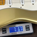 Used 2014 Squier 60th Anniversary Classic Vibe 50s Stratocaster Gold TSU25667
