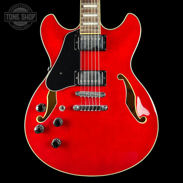 Front of Used Ibanez AS-73L TCD 5B-01 Cherry Red.
