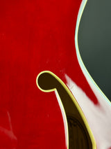 Scratch on body of Used Ibanez AS-73L TCD 5B-01 Cherry Red.