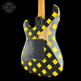 Back angle of Used Charvel Super-Stock SD-1 H FR Diamond Life.