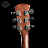 Back of headstock of Used Orangewood Morgan M Live LH.
