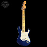 Full front of Used 1991 Fender American Standard Midnight Blue.