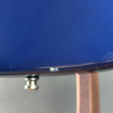 Wear on bottom of Used 1991 Fender American Standard Midnight Blue.