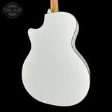 Back angle of Used Martin GPC-X1E Special White.