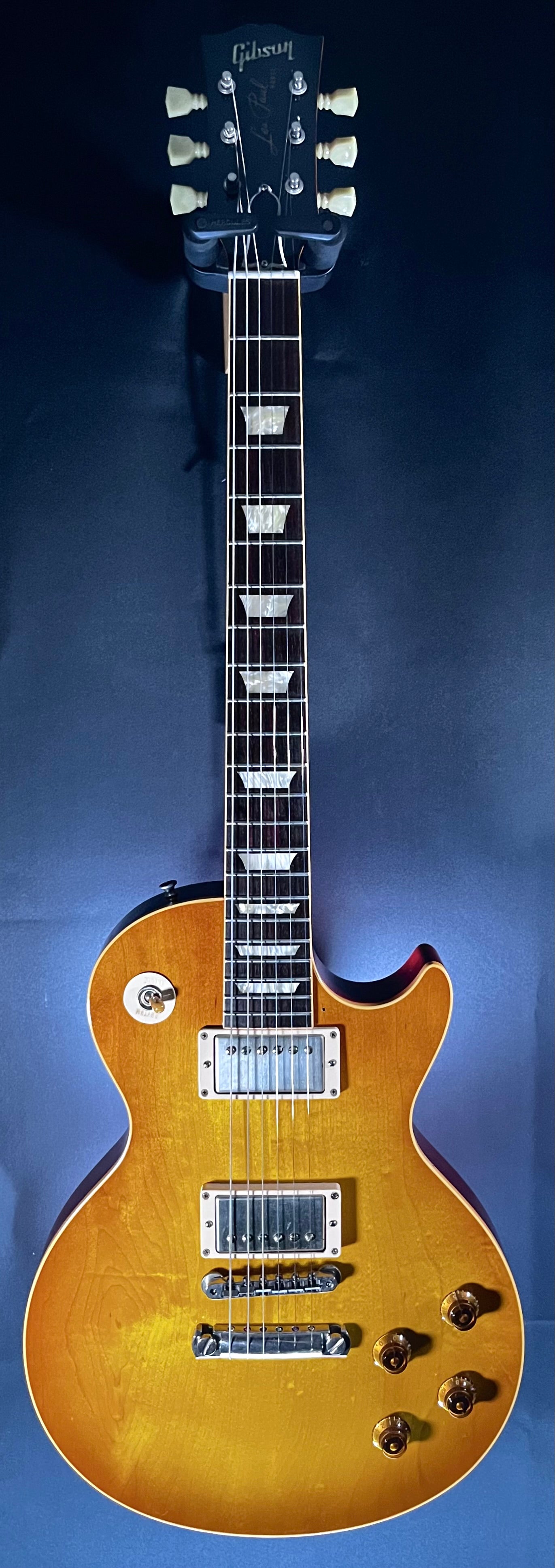 Full front of Used Gibson 1960 Reissue Lemon Burst w/OHSC TFW36