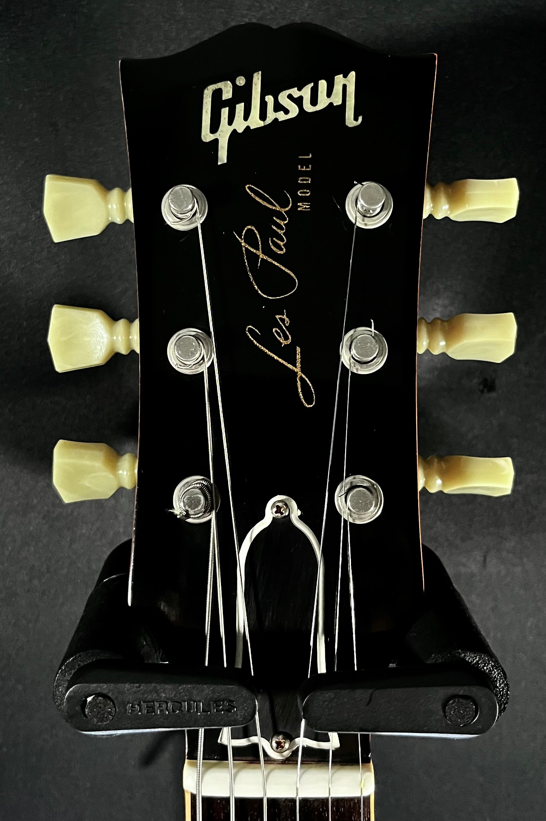 Headstock of Used Gibson 1960 Reissue Lemon Burst w/OHSC TFW365