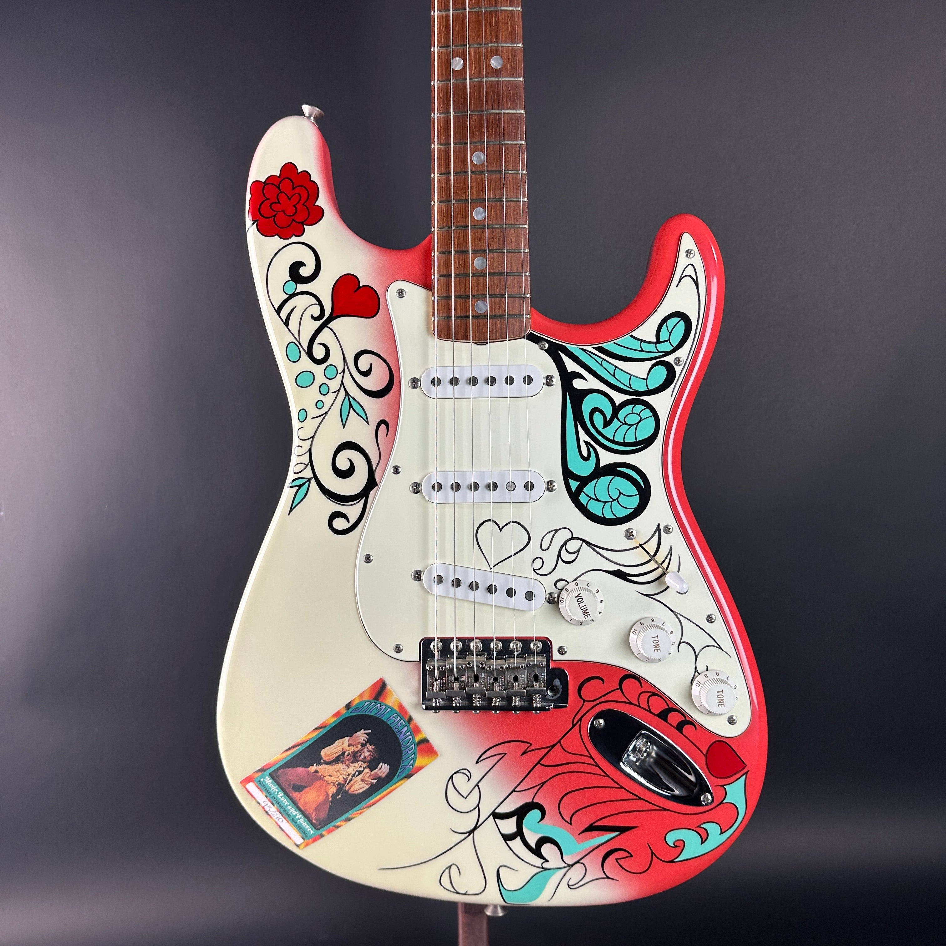 Used 1997 Fender Custom Shop Jimi Hendrix Monterey Stratocaster w