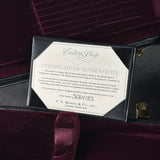 Certificate of authenticity for Martin Custom Shop N-20 Nylon Sitka/East Indian Rosewood.