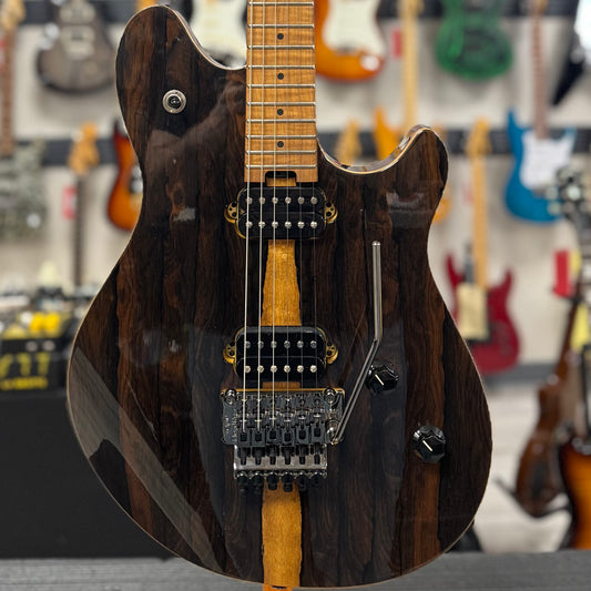 Front of body of Used 2021 EVH Wolfgang Standard Ziricote w/bag TSU22805