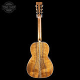 Full back of Martin Custom Shop  28 Style 00-12F All Exceptional Broad Figured Koa.