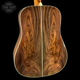 Back angle of Martin Custom Shop  42 Style Super D Adirondack/Wild Grain East Indian Rosewood.
