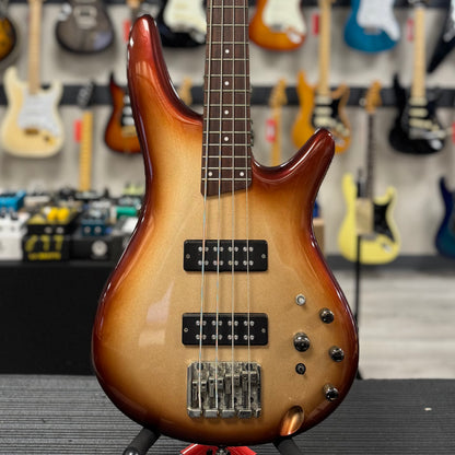 Front of body of Used Ibanez SR300E Burst TSS6438