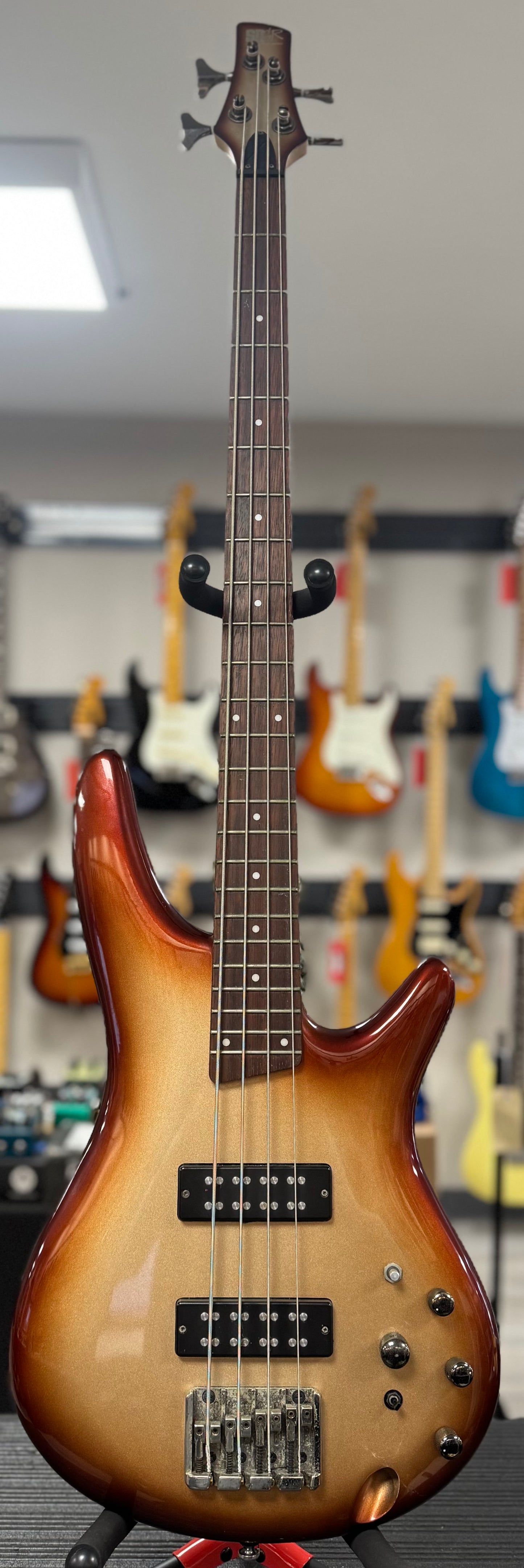 Front of whole Used Ibanez SR300E Burst TSS6438