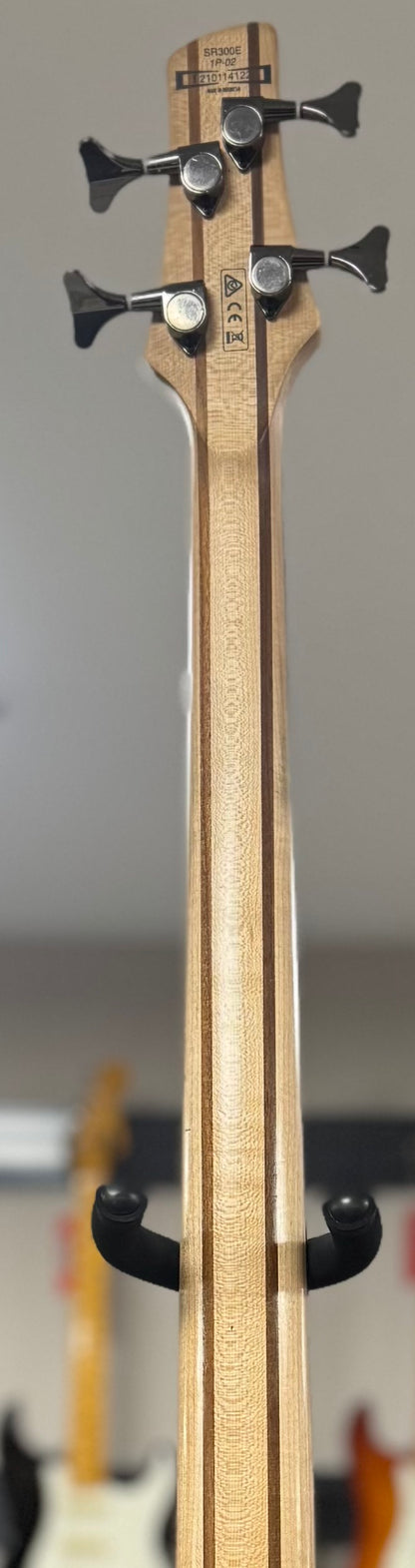 Back of neck Used Ibanez SR300E Burst TSS6438