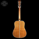 Full back of Martin Custom Shop  28 Style Dread Adirondack/Machiche.