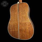 Back angle of Martin Custom Shop  28 Style Dread Adirondack/Machiche.