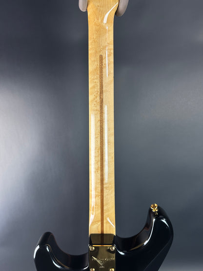 Back of neck of Used 1994 Fender Custom Shop Playboy Stratocaster 40th Anniversary.