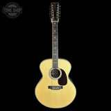 Full front of Martin Custom Shop  41 Style Grand Jumbo 12 string Adirondack/Wild Grain East Indian Rosewood.