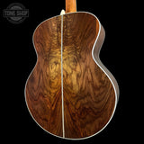 Back angle of Martin Custom Shop  41 Style Grand Jumbo 12 string Adirondack/Wild Grain East Indian Rosewood.