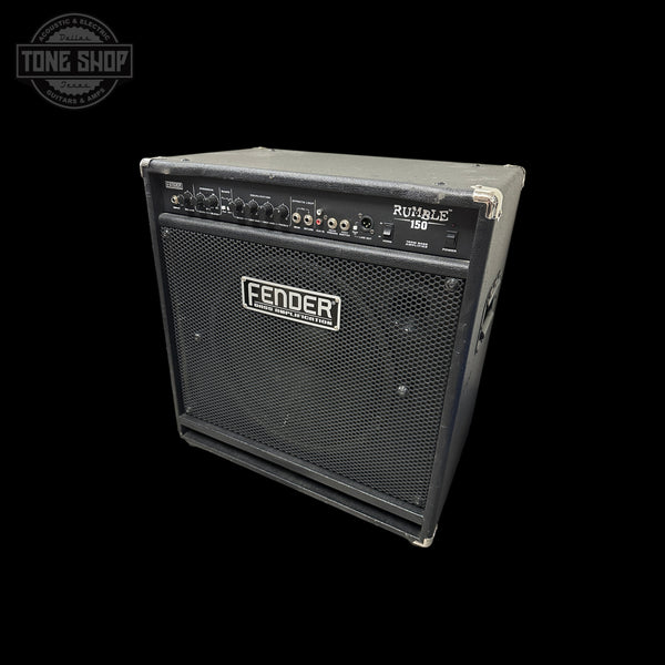 Front angle of Used Fender Rumble 150 Combo.