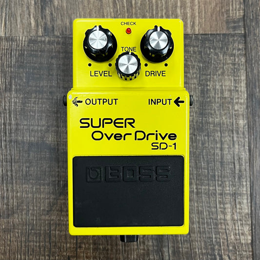 Top of Used Boss SD-1 Super Overdrive TFW380