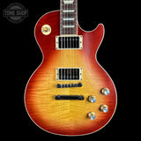 Front of Gibson Les Paul Standard 60s Faded Vintage Bourbon Burst.