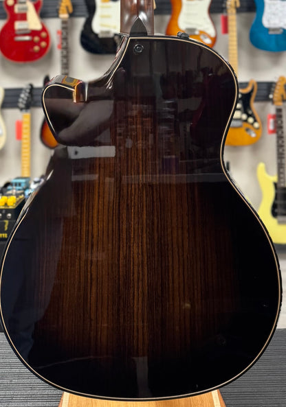 Back of body of Used Taylor 814ce Builder's Edition w/case TSS6440