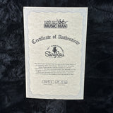 Certificate of authenticity for Ernie Ball Music Man 50th Anniversary StingRay Molten Gold.