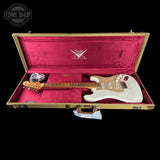 Fender Custom Shop Limited Edition Roasted '54 Strat Journeyman Relic '55 Desert Tan in case.