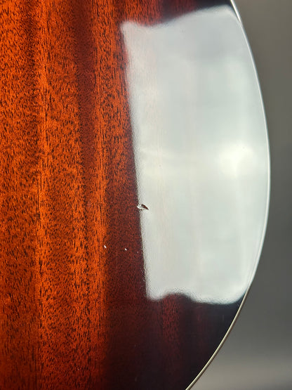 Wear on back of Used 2019 Taylor 524ce V-Class Bracing.