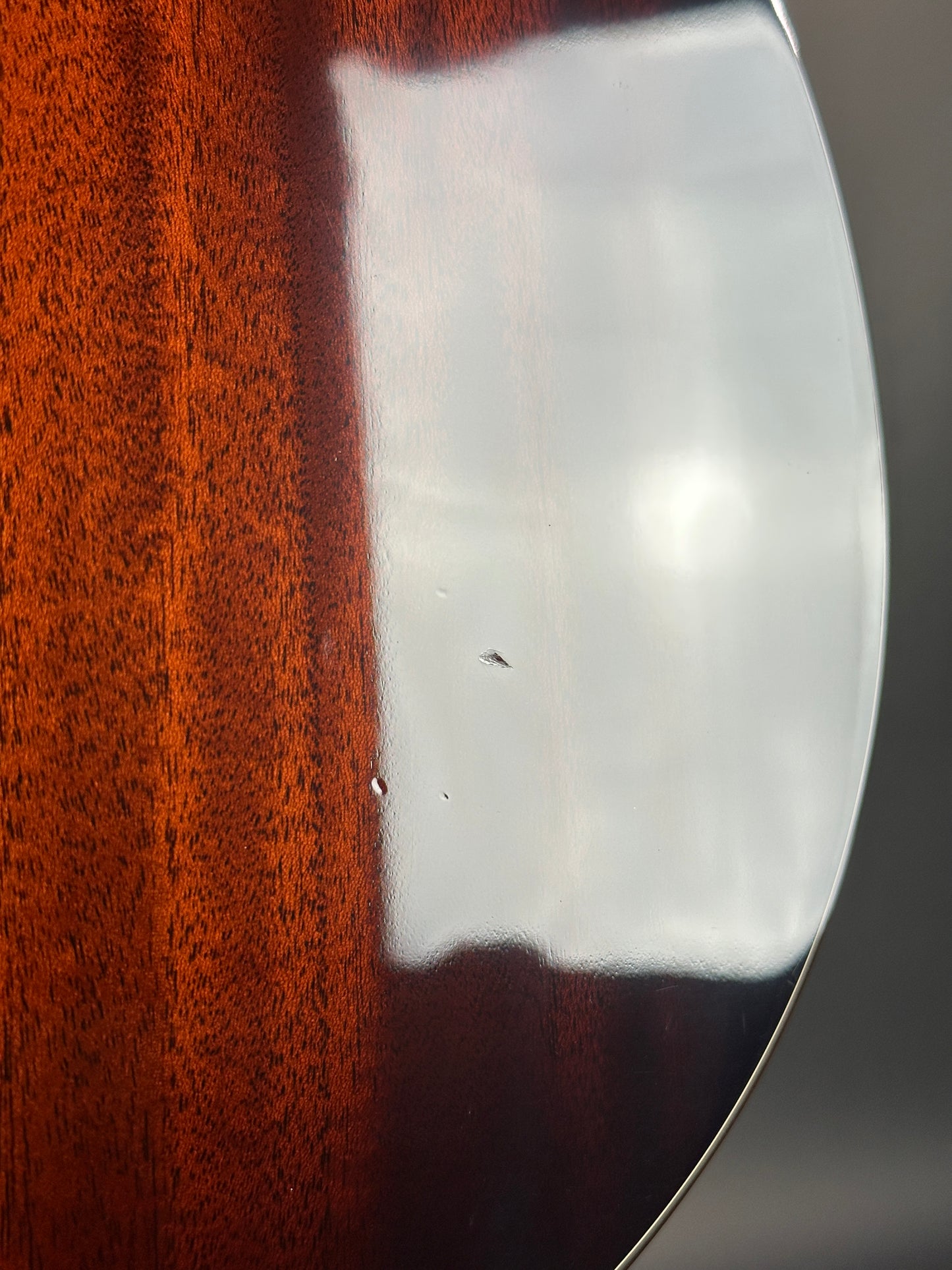 Wear on back of Used 2019 Taylor 524ce V-Class Bracing.