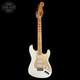 Full front of Fender Custom Shop Limited Edition Roasted '54 Strat Journeyman Relic '55 Desert Tan.