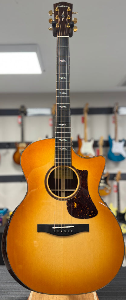 Front of whole Used Eastman AC722ce w/case TSS6445