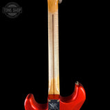 Back of neck of Fender Custom Shop LTD 70th Anniversary 1954 Stratocaster Candy Tangerine.