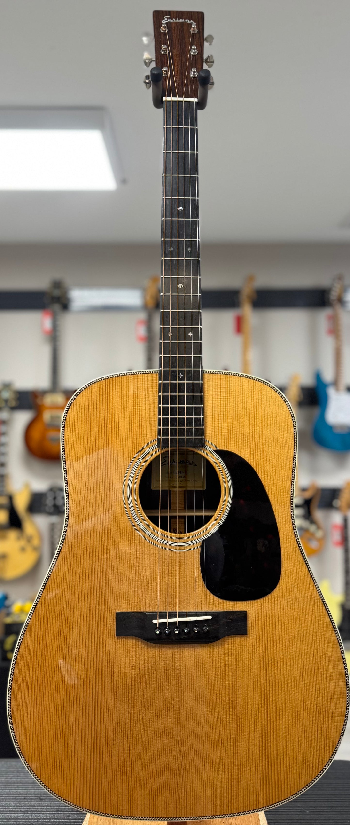 Front of whole Used Eastman E20D-TC w/case TSS6446