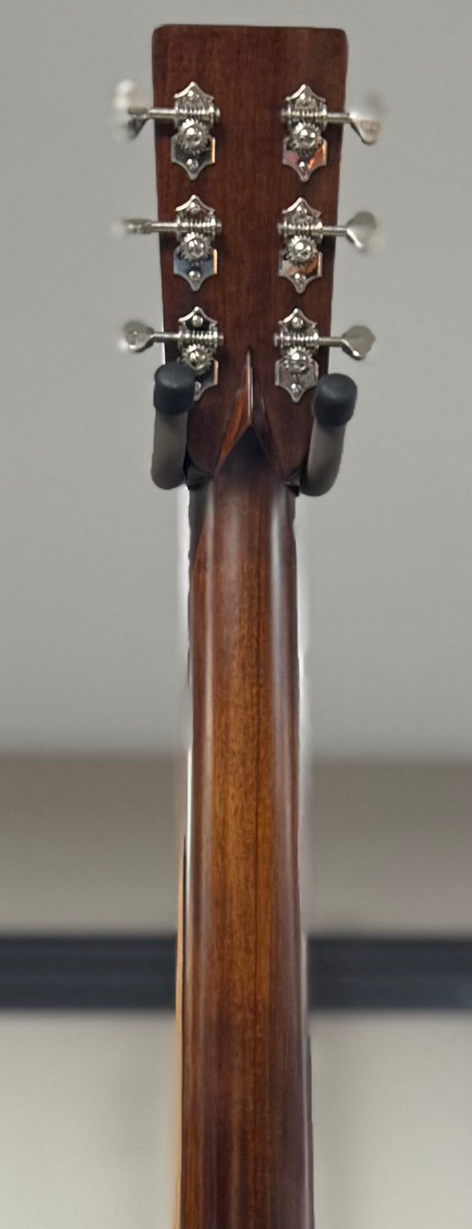 Back of neck of Used Eastman E20D-TC w/case TSS6446