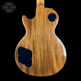 Back of Gibson Les Paul Standard 50s Figured Top Ocean Blue.
