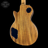 Back angle of Gibson Les Paul Standard 50s Figured Top Ocean Blue.