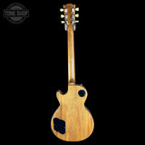 Full back of Gibson Les Paul Standard 50s Figured Top Honey Amber.