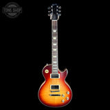 Full front of Gibson Les Paul Standard 60s Faded Vintage Bourbon Burst.