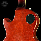 Back detail of Used 2009 Gibson Custom Shop Jimmy Page "Number Two" (#17 of 25) Aged/Signed Tom Murphy Aged/Jimmy Page Signed.