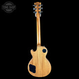 Full back of Gibson Les Paul Standard 60s Faded Vintage Bourbon Burst.