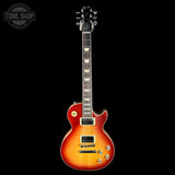 Full front of Gibson Les Paul Standard 60s Faded Vintage Bourbon Burst.