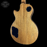 Back angle of Gibson Les Paul Standard 50s Figured Top Ocean Blue.